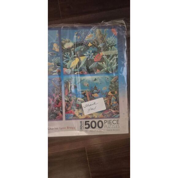 Ceaco Seaside by Charles Lynn Bragg 500 pc Jigsaw Puzzle NEW - Picture 6 of 7